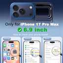 BENTOBEN Magnetic for iPhone 17 Pro Max Case 6.9" 2025,[Compatible with Magsafe]Slim Cute Matte Translucent Shockproof Drop Protective Bumper Women Men Phone Cover for iPhone 17 ProMax,Desert Titanium