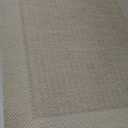 Martha Stewart Mira Modern Heathered Anti-Fatigue Air-Infused Kitchen Mat, Beige, 19.6"x32"