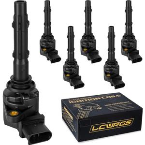 Set of 6 Ignition Coil Packs for 3.5L V6 Mercedes Benz E350 ML350 GLK350 R350 C230 C280 C300 C350 SLK350 CLK350 2006 2007 2008 2009 2010 2011 2012 2013 Coils Replaces UF535 UF585