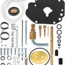 Carburetor Rebuild Kit Replacement for S&S Master Repair kit for Super E Carb 499619 11-2923 with w/ 90swivel Gaskets