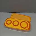 Ice Cube Tray for Tumblers and Stanley Cup, with 3 hollow cylinder of Ice Cube for Drinks (Green), Large