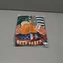 Bindefon Bibs Overalls Men Adjustable Straps Coveralls Shorts Printed Jumpsuit Male Romper (XL)