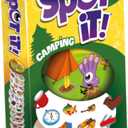 Asmodee Spot It! Camping Card Game (2024 Refresh) - Eco-Blister Edition, 5-in-1 Visual Perception Game for Quick Reflexes and Family Fun, Ages 6+, 2-8 Players, 10 Minute Playtime