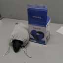 SARISUN Travel Pillows for Airplanes, Airplane Pillow for Long Flight, Airplane Head Strap with Eye Mask for Sleep, Travel Neck Pillow for Car Road Trip, 360 Support Headrest, Stop Bobblehead, Black