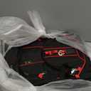 Laptop Backpack, Red, 55L Capacity, TSA Approved, RFID Anti-Theft, USB Charging Port, Headphone Hole, Back Luggage Strap, Chest Strap, Laptop Backpack