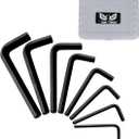 Jumbo Allen Wrench Set (8 Pack - Extra Large Hex Key Set) Sizes 1/4, 5/16, 3/8, 7/16, 1/2, 9/16, 5/8, 3/4