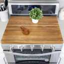 Hanobe Noodle Board Stove Cover: Wood Stove Top Boards with Handles for Electric Gas