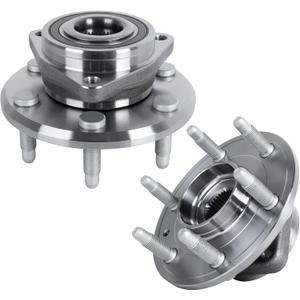 513277 Front/Rear Wheel Hub Bearing Assembly 6 Lug w/ABS Compatible for 2008-2017 Buick Enclave/ 2007-2010 Saturn Outlook