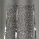 Microwave filter 13x6 replacement WB06X10596 W10208631A microwave vent filter fit for Amana KitchenAid Maytag Samsung Lg Ge Whirlpool Panasonic microwave replacement parts 2Pack