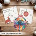 3 x Dragonfly Christmas Ornament 2025 - Dragonfly Gifts for Women Men, Gifts for Insect Lovers, Dragon Fly Lovers, Dragon Fly Themed Gift, Dragonflies Memorial Wooden Ornaments for Tree Decorations