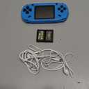 16 Bit Handheld Game for Kids, 3.0'' Large Screen Retro Gaming Player, Preloaded 200 HD Retro Kids Games with 2 Cartridges for Birthday Gift, Video Games for Boys & Girls Aged 4-12(Blue)