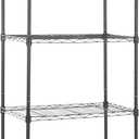 Amazon Basics 5-Shelf Adjustable, Storage Shelving Unit, (200 Pound Loading Capacity per Shelf), Steel Organizer Wire Rack, 23.2 x 13.4 x 60 inches (LxWxH), Chrome