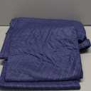 PONGHEI 2 Moving Blankets 40"x 72" Heavy Duty Packing Blankets for Moving Shipping Thick Furniture Wrapping for Moving Supplies Professional Quilted Shipping Blankets