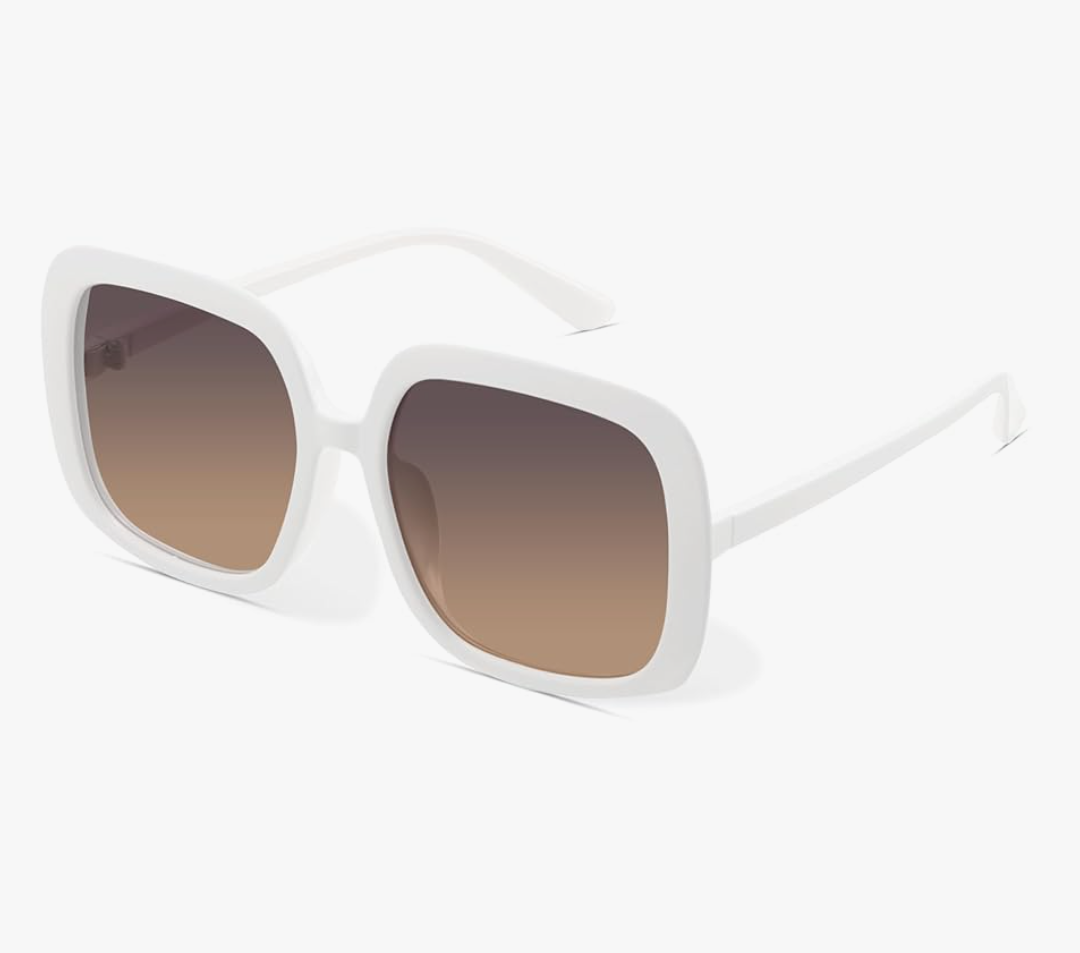 miyya Oversized Polarized Sunglasses Women, Trendy Retro Sun Glasses for Women 2025, Oversized Shades