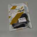 Hiball Lymphedema Medical Compression Arm Sleeve for Men Women, 20-30 mmHg Graduated Compression Full Arm Support with Silicone Band, Long Circulation Pressure Arm Brace for Arthritis, Bursitis, Edema (X-Large, Black (Single))