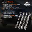 5047913AD 4 PCS Left & Right Side Intake/Exhaust Engine Camshafts Compatible with Jeep Dodge C-hrysler Ram 1500 3.6L V6 2016-2024 Replace# 5047912AD 5048029AD 5048030AD