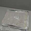 FIORETTO Canvas Tote Bag for Women with Zipper Closure & Individual Compartments for Work College for Teacher & Nurse (Medium, Brown)