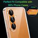 TZGZT Camera Lens Protector for Samsung Galaxy S26 / Galaxy S26 Plus, One-piece Metal Manufacturing, Unbreakable Shatterproof, Screen Protector Tempered Glass Cover Accessories, Case Friendly-Orange
