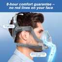 Full Face CPAP Masks with Headgear, Replacement Mask Set for F20,TMS Comfort Series Nasal CPAP MASK. cpap mask,Full Cover Assembly Kit, Elbow and Cushion,Medium