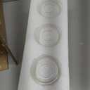 3-Light Bathroom Vanity Light, Modern Brushed Gold Wall Lights with Clear Glass Shades, Bathroom Wall Sconce Lamp for Mirror Living Room Bedroom Hallway