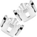 cciyu Front Left & Right Disc Brake Calipers w/Bracket 18B4880 18B4881 2005-2010 For Chevy For Cobalt,2007-2009 For Pontiac For G5,2005-2006 For Pontiac For Pursuit,2003-2007 For Saturn For Ion