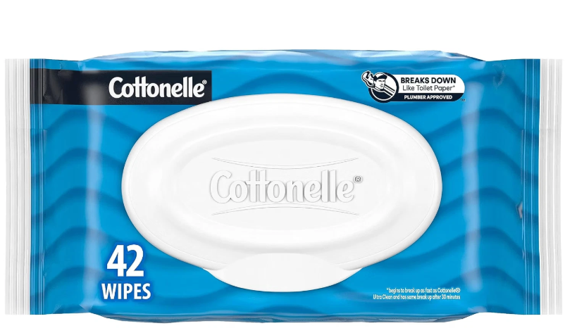 Cottonelle Flush Wipes 7 Count
