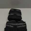 Calvin Klein Men's Cotton Classics 3-Pack Knit Boxer (Medium, Black)