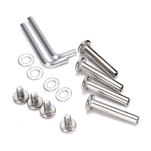 OD 15/64" (6mm) Shaft Hex Socket Screw Inline Skate Wheel Roller Blades Replacement Skate Wheel Axles Repair kit w/Installation Tools (30mm/1.18in)