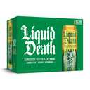 Liquid Death, Green Guillotine Iced Tea, 8-Pack (19.2oz Cans), Green Tea, Low Calorie, No Artificial Sweeteners, B12 & B6 Vitamins (EXP 05/22/26)