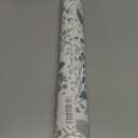 Peel and Stick Wallpaper - Green and White Leaf Wallpaper Removable Waterproof Contact Paper for Cabinets Bedroom Self-Adhesive Wall Cover Vinyl 16.1x197