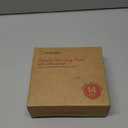 Organic Nursing Pads - 14 Washable Breast Pads for Breastfeeding, Wash Bag, Viscose Derived from Bamboo Reusable Nipple Covers for Breastfeeding Essentials, Soft & Absorbent(Bare Beige, M 4.6")