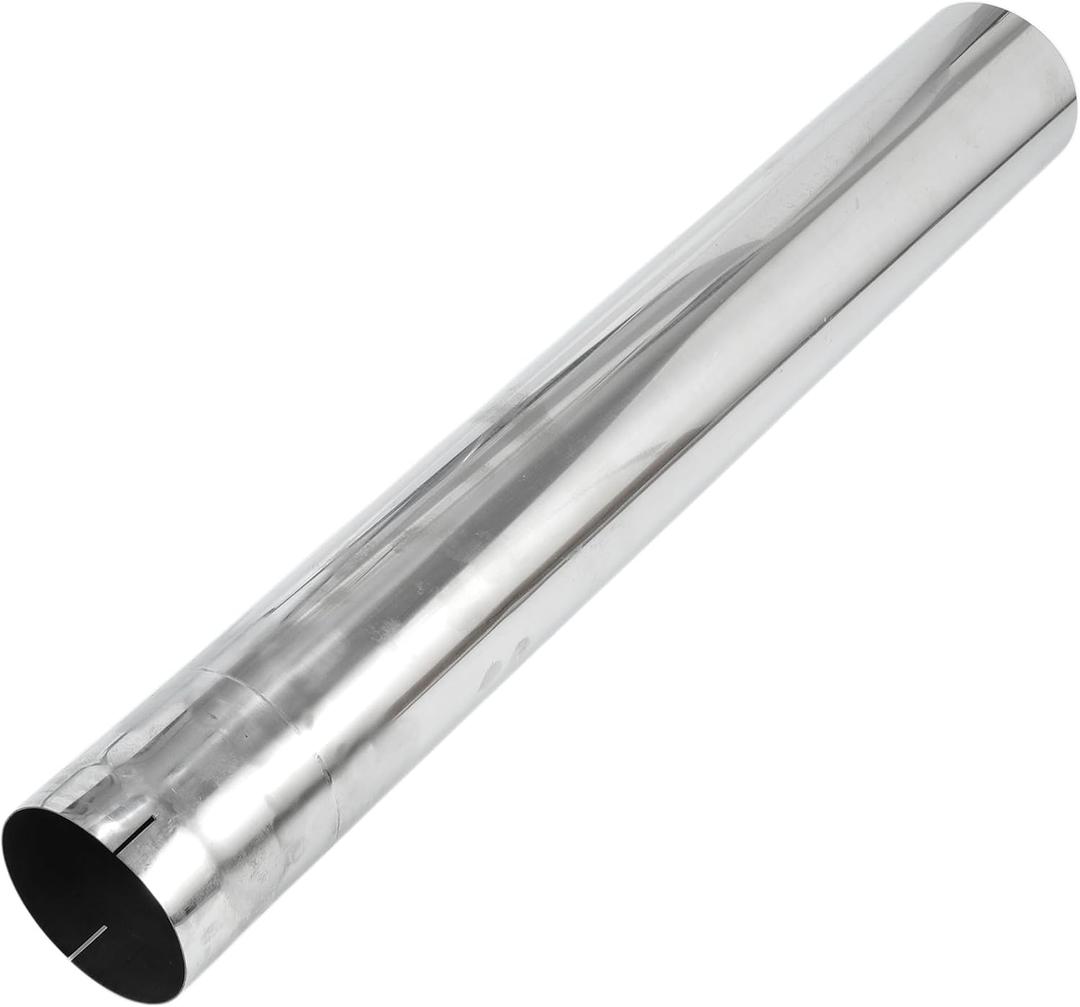 Motoforti Straight Exhaust Pipe Tube 102mm/4 OD T304 Stainless Steel
Mandrel Exhaust Tube, 762mm/30" Length, Piping, with Cutted End, Universal Fitment, Silver Tone