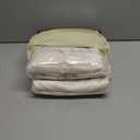 20x10ft Wrinkle Free Ivory Backdrop Curtain for Parties Soft Fabric Drapes Wedding Ivory Curtain Backdrop for Birthday Party Decorations Background for Photography 5x10ft,4 Panels