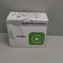 Wireless Double Din Car Stereo Works with Apple Carplay,7 Inch HD 1024 * 600 Touchscreen with Bluetooth 5.1,FM Car Radio,GPS Navigation,Backup Camera,Android Auto,Voice Control,USB/AUX/TF/SWC