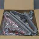HOUSE DAY 14 Inch Kids Velvet Hangers 50 Pack, Durable Big Kid Hangers for Youth, Teen, Non Slip Kids Felt Hanger, Cute Childrens Hanger for Closet, Grey (Gray)