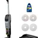 Bissell SpinWave + Vac Cordless, Hard Floor Spin Mop + Vacuum, Lay-Flat, Multi-Use Cleaning, Hard Floor Sanitize Formula Included