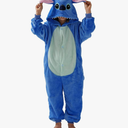 Unisex Children Animal Onesie Pajamas,Kids Flannel Halloween Cosplay Costume/Homewear/Sleepwear Size 125/140