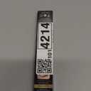 Waterproof Eyebrow Pencil with 4 Tip Microblading Pen and Dual-ended Brush, for Natural-Looking Brows, Long-Lasting, Black Brown