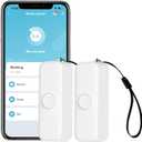 WiFi Smart Motion Sensor: Wireless PIR Motion Detector for Home Security, Infrared Motion Sensor with App Notification Alert, Support Voice Command Via Alexa (2-Pack)