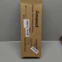 Gold Floating Shelves for Wall Decor Set of 3, Bathroom Shelves Over Toilet, Modern Display Wall Shelf with Guard Rail for Living Room Bedroom Organizers and Storage - White and Gold