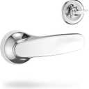 Replacement Metal Lever Handle for Delta H79 1300/1400 Series - Single Tub Faucet Handle Kit, Durable Zinc Alloy Construction, Easy DIY Installation (Chrome)