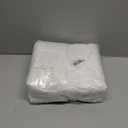 Bathroom Rug Runner 20x48, Non Slip Long Bath Rug Extra Absorbent Shaggy, Machine Washable Large Shower Rug for Bathroom, Home Decor Accessories, White