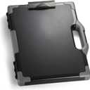 Officemate Carry All Clipboard Storage Box, Letter/Legal Size, Black and Gray (83324), 1