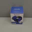 Travel Pillows for Airplanes, Airplane Pillow for Sleeping with 3D Eye Mask, 360 Support Headrest for Long Flight, Road Trip, Stop Bobblehead Relieve Neck Pain, Blue