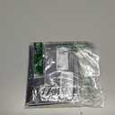 Buffway Slim Minimalist Front Pocket RFID Blocking Leather Wallets for Men and Women - Alaska Black