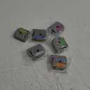 6 Color Compatible Label Tape Replacement for Brother P Touch M Tape 12mm 0.47 M Compatible with P-Touch PT-M95 PT-90 PT-70 PT-65 PT-85 Label Maker Refills (White / Purple / Yellow /Green / Orange / Mediumblue)