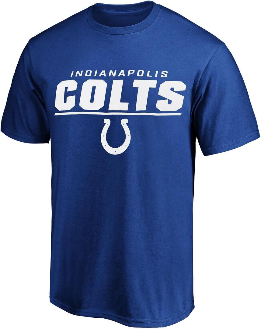 NFL Kids Youth 8-20 Official Team Color Stated Football Game Star Performance Primary Logo Short Sleeve T-Shirt (8)