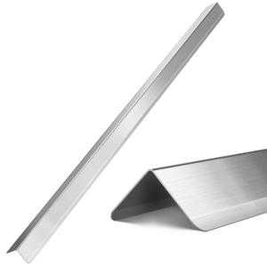 Zipcase Stainless Steel Wall Corner Guard 2 x 2 x 48 inch, Pack of 6 Metal Wall Corner Protector with 90-Degree Angle for Wall Protection and Decoration.