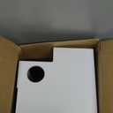 Hair Tool Organizer with Drawer, Hair and Makeup Bathroom Vanity Organizers and Storage Fits Blow Dryer, Curling Iron, Makeup Brushes, Skincare, Hot Tools Organizer for Tidy Counter(White)