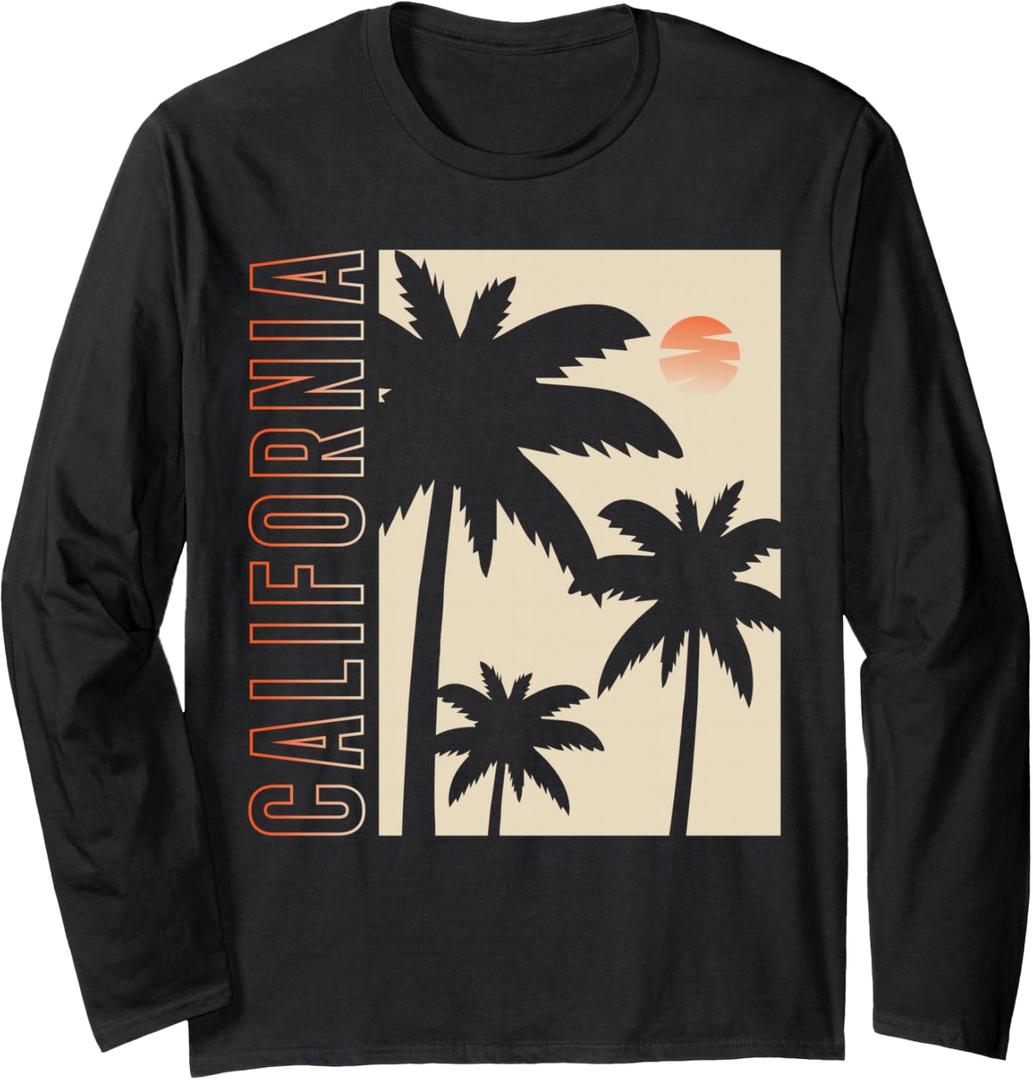 California Long Sleeve T-Shirt, S